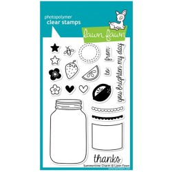 Lawn Fawn Summertime Charm stamp set